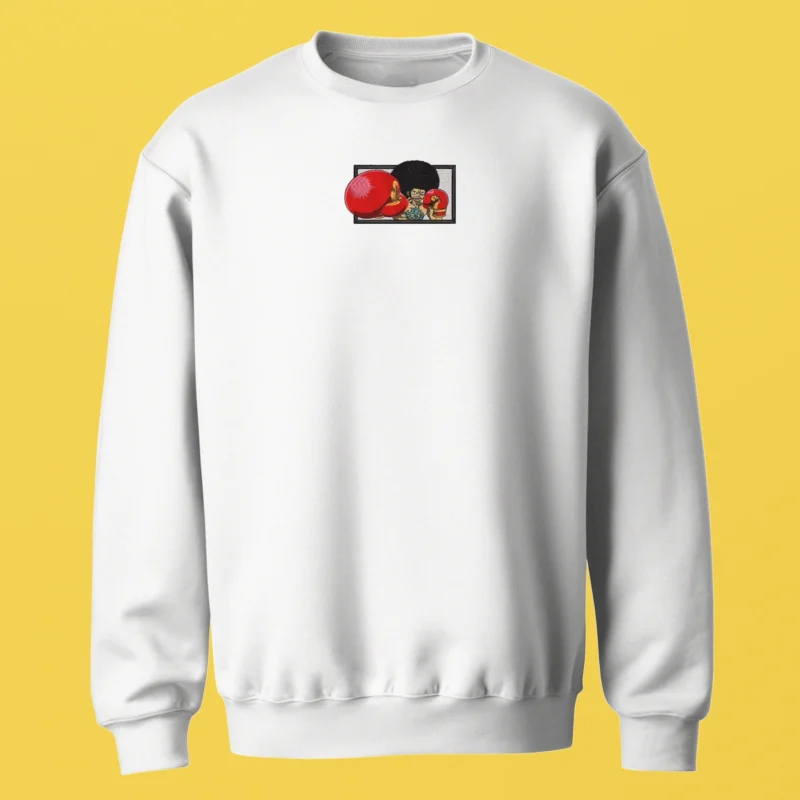 Luffy Knockout King | One Piece | Sweatshirt brodé