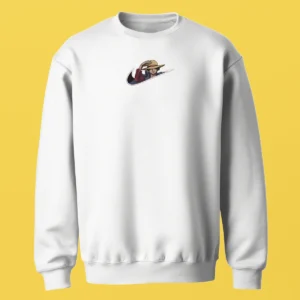 Luffy Unshaken Spirit | One Piece | Sweatshirt brodé