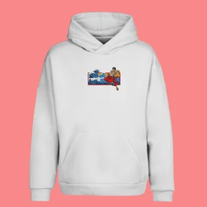 Luffy Sea Warrior | One Piece | Sweat à capuche brodé