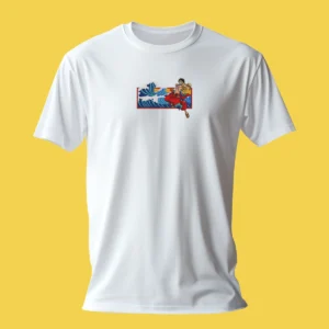 Luffy Sea Warrior | One Piece | T-shirt brodé