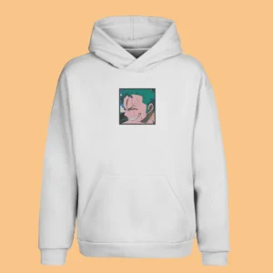 Zoro Confident Smile | One Piece | Sweat à capuche brodé