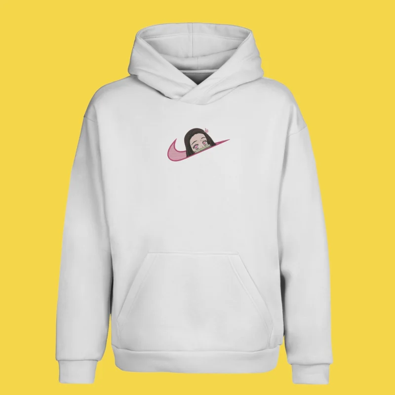 Nezuko Demon Grace | Demon Slayer | Sweat à capuche brodé