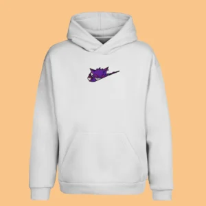 Gengar Ghostly Laugh | Pokemon | Sweat à capuche brodé