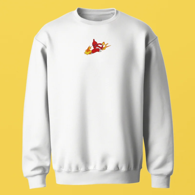 Charmeleon Flame Kick | Pokemon | Sweatshirt brodé