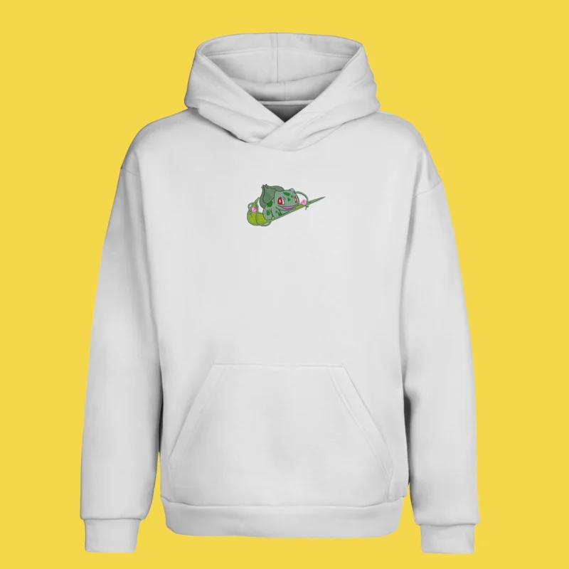Bulbasaur Floral Power | Pokemon | Sweat à capuche brodé