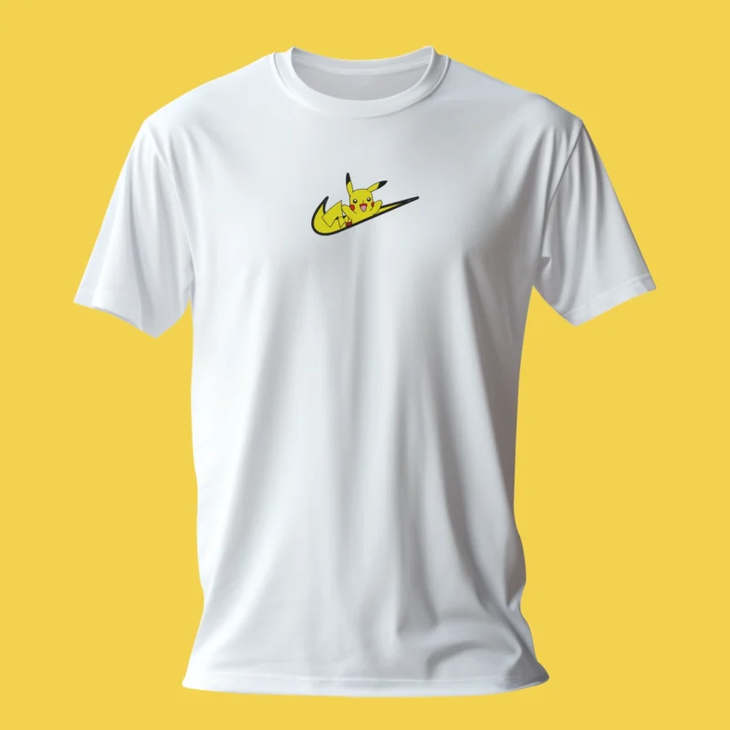 Pikachu Thunder Joy | Pokemon | T-shirt brodé