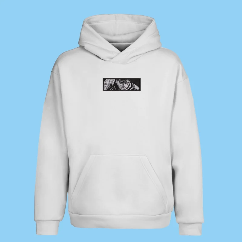 Guts Berserker Rage | Berserk | Sweat à capuche brodé