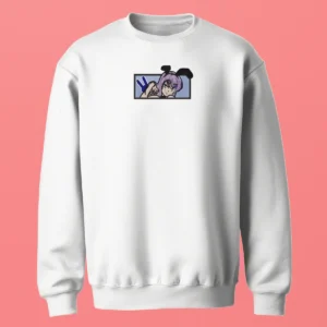 Mai Bunny Elegance | Rascal Does Not Dream of Bunny Girl Senpai | Sweatshirt brodé
