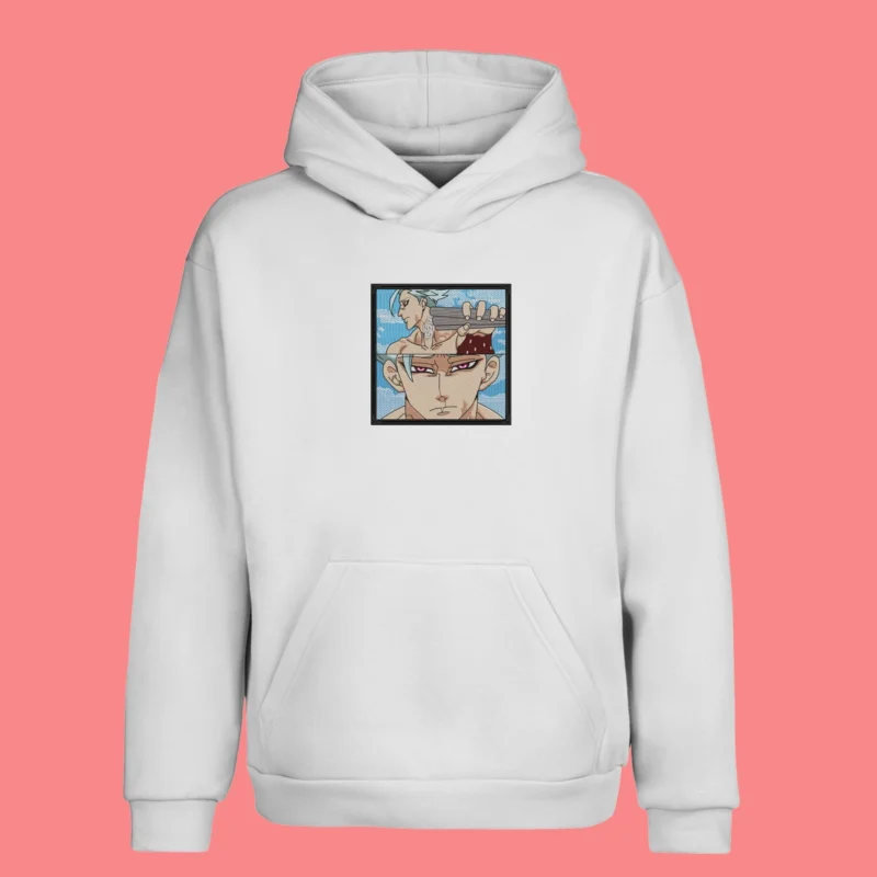 Ban Eternal Strength | Seven Deadly Sins | Sweat à capuche brodé