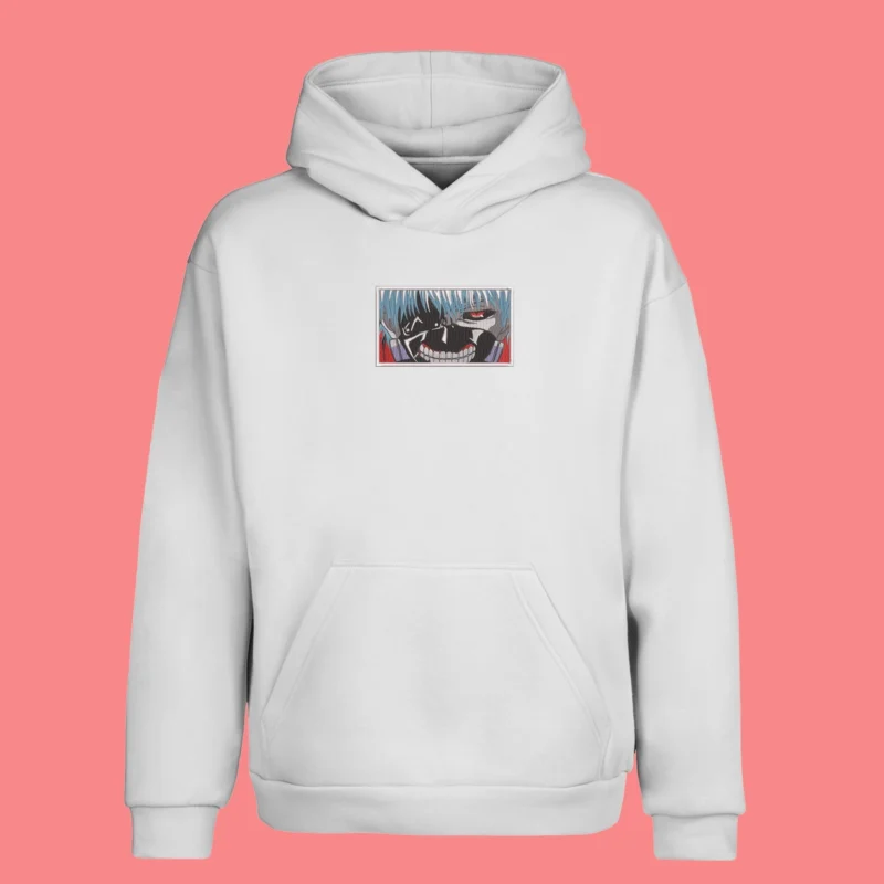 Ken Kaneki Eyes | Tokyo Ghoul | Sweat à capuche brodé