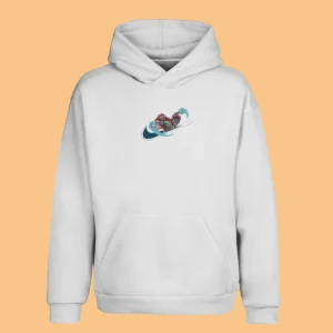 Akaza Demon Fury | Demon Slayer | Sweat à capuche brodé