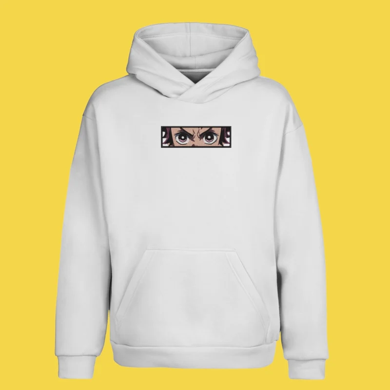 Tanjiro Eyes | Demon Slayer | Sweat à capuche brodé