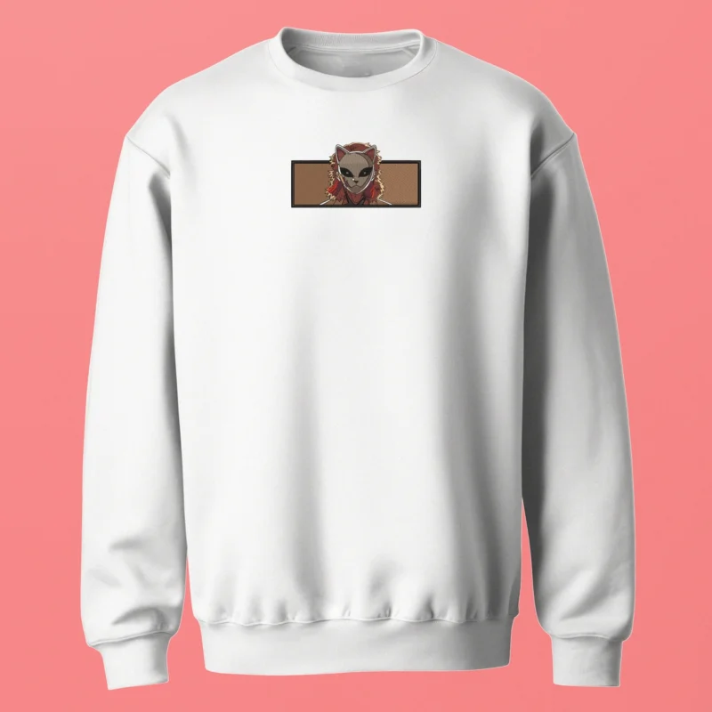 Sabito Masked Warrior | Demon Slayer | Sweatshirt brodé