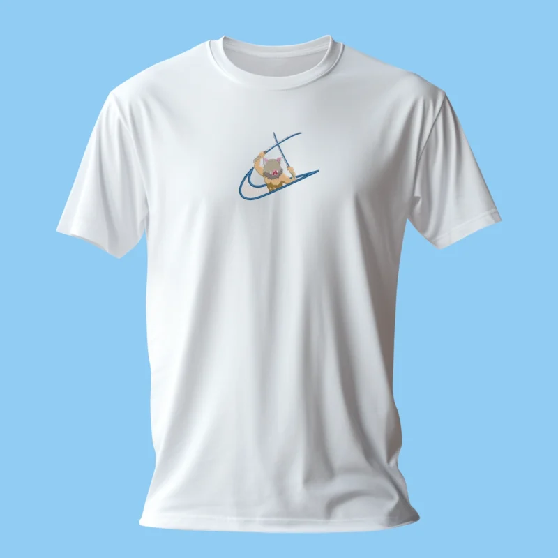 Inosuke Wild Fury | Demon Slayer | T-shirt brodé