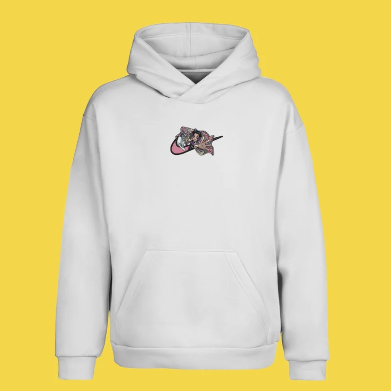 Shinobu Butterfly Dance | Demon Slayer | Sweat à capuche brodé