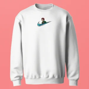 Tanjiro Wave Fury | Demon Slayer | Sweatshirt brodé