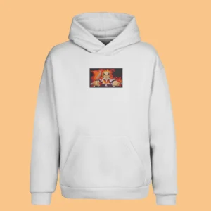 Rengoku Flame Pillar | Demon Slayer | Sweat à capuche brodé