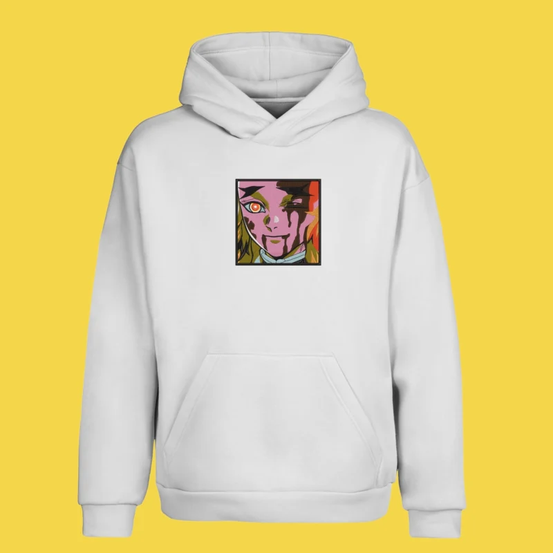 Rengoku Burning Spirit | Demon Slayer | Sweat à capuche brodé