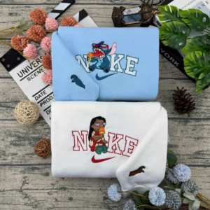 Stitch & Lilo | Sweatshirt couple | Sweatshirt brodé
