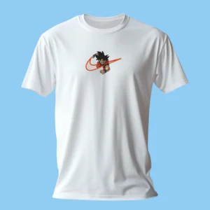 Goku Furious Impact | Dragon Ball | T-shirt brodé