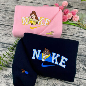 Belle & la Bête | Sweatshirt couple | Sweatshirt brodé