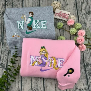 Raiponce & Flynn Rider | Sweatshirt couple | Sweatshirt brodé