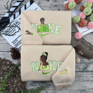 Tiana & Naveen | Sweatshirt couple | Sweatshirt brodé