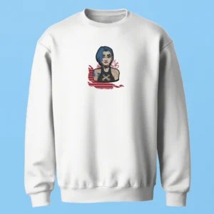 Vi Rebel Pulse | Arcane | Sweatshirt brodé