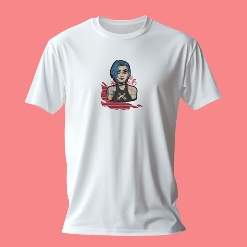 Vi Rebel Pulse | Arcane | T-shirt brodé