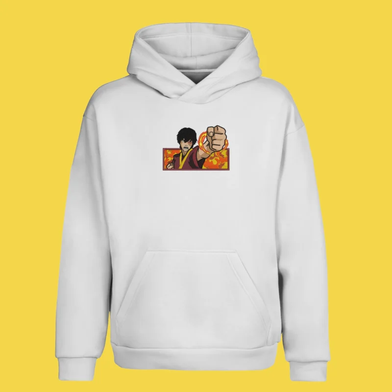 Zuko Flame Resolve | Avatar | Sweat à capuche brodé
