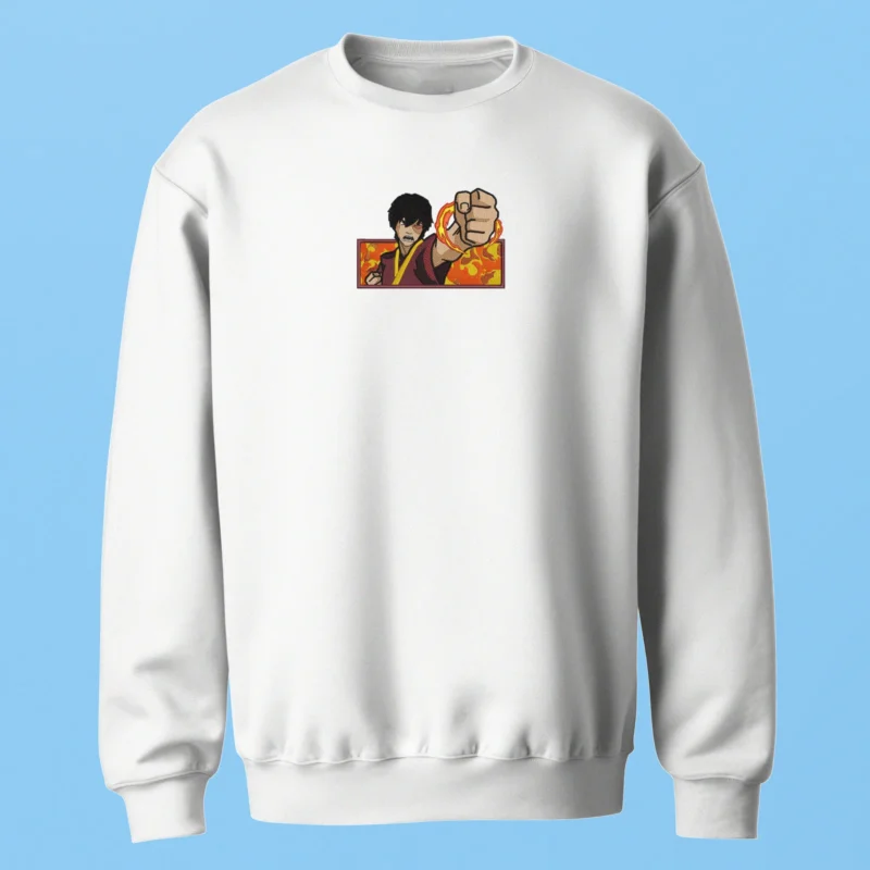 Zuko Flame Resolve | Avatar | Sweatshirt brodé