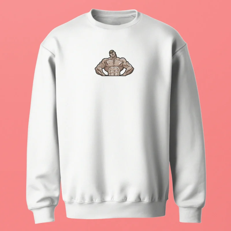 Jack Relentless Body | Baki | Sweatshirt brodé