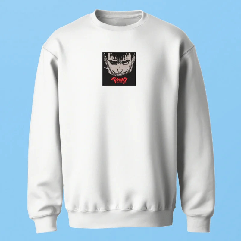 Guts Savage Grin | Berserk | Sweatshirt brodé