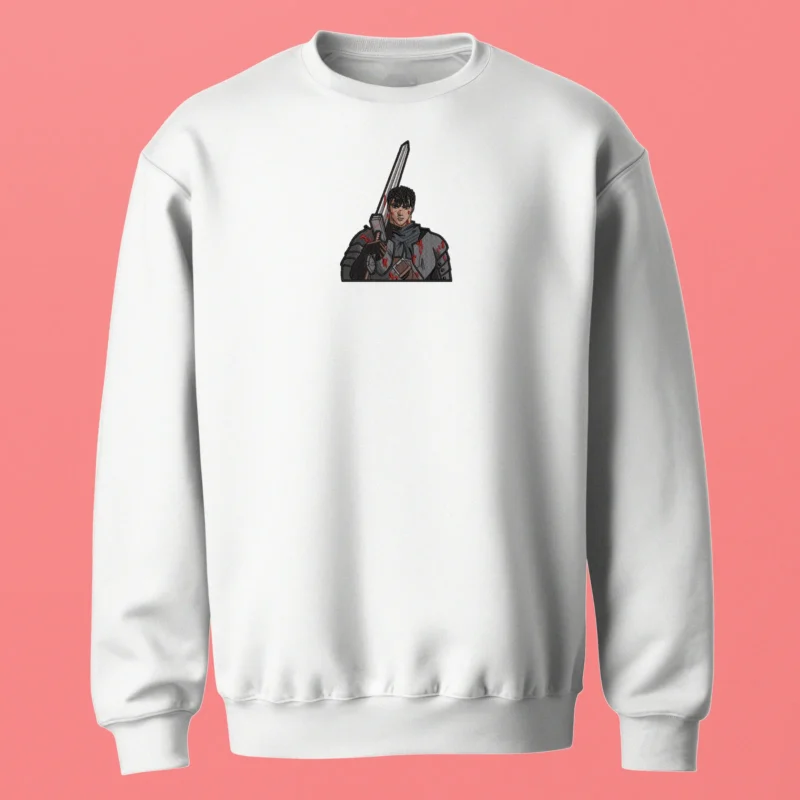 Guts Bloodstained Resolve | Berserk | Sweatshirt brodé