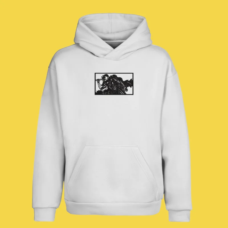 Guts Black Eclipse | Berserk | Sweat à capuche brodé