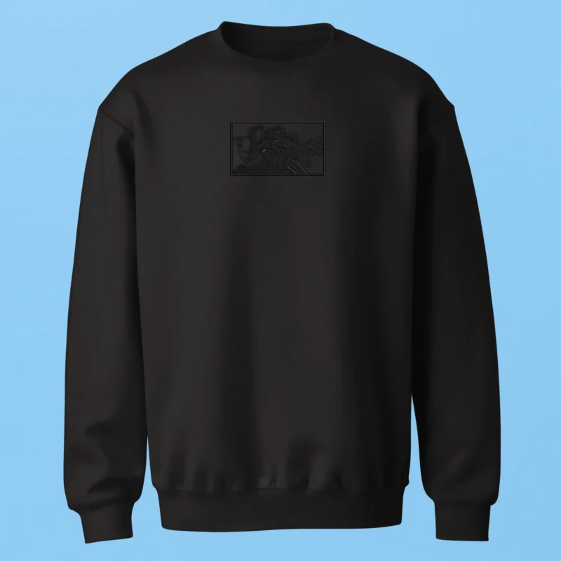 Sweatshirt brodé Guts Black Eclipse noir – Berserk