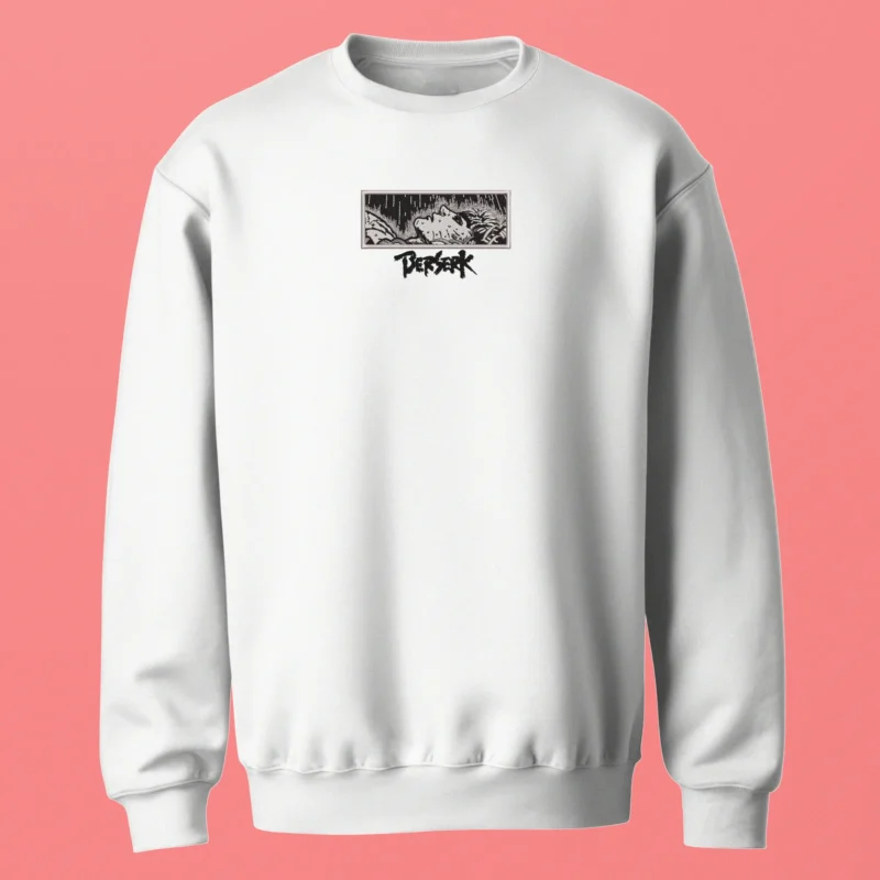 Guts Silent Rain | Berserk | Sweatshirt brodé