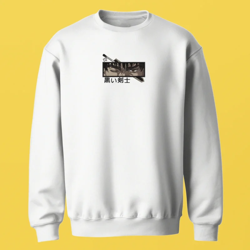 Guts Silent Blade | Berserk | Sweatshirt brodé