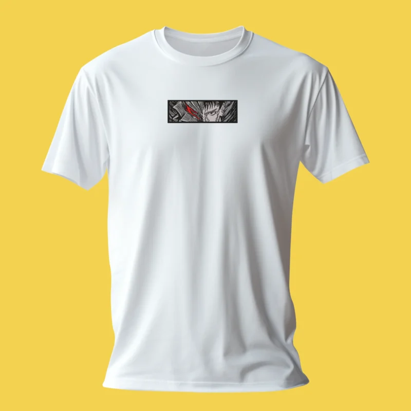 Guts Crimson Scar | Berserk | T-shirt brodé