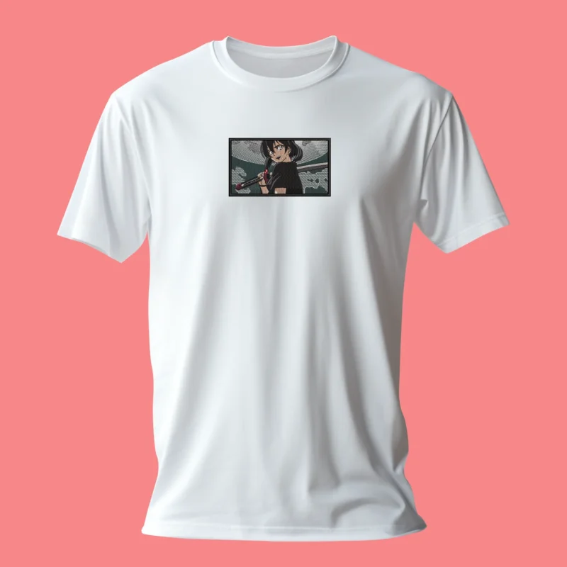 Akame Silent Edge | Akame ga Kill! | T-shirt brodé