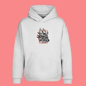 Chainsaw Devil Beast Fury | Chainsaw Man | Sweat à capuche brodé