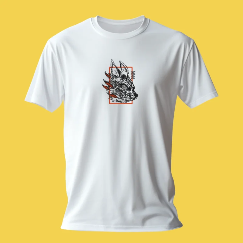 Chainsaw Devil Beast Fury | Chainsaw Man | T-shirt brodé