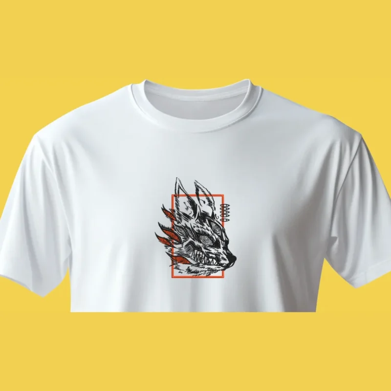 Chainsaw Devil Beast Fury | Chainsaw Man | T-shirt brodé