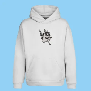 Aki Hayakawa Fox Devil Sign | Chainsaw Man | Sweat à capuche brodé