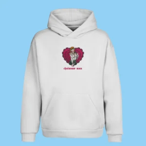 Makima Chain Heart | Chainsaw Man | Sweat à capuche brodé