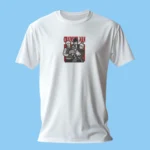 T-shirt brodé Denji, Aki et Power (Family) blanc – Chainsaw Man