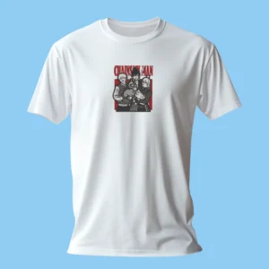 Denji Aki Power Family | Chainsaw Man | T-shirt brodé