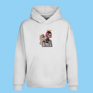 Lucy Cyber Halo | Cyberpunk: Edgerunners | Sweat à capuche brodé