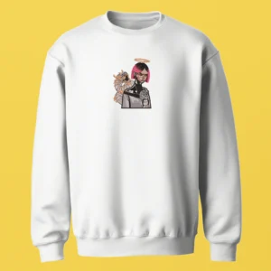 Lucy Cyber Halo | Cyberpunk: Edgerunners | Sweatshirt brodé