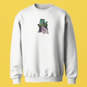 Rebecca Cyberpunk Rebel | Cyberpunk: Edgerunners | Sweatshirt brodé